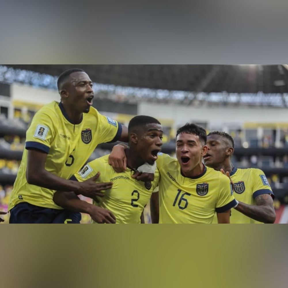 Ecuador Authentic National Team World Cup Qualifier 2026 Yellow Jersey Men’s XL - Picture 3 of 7